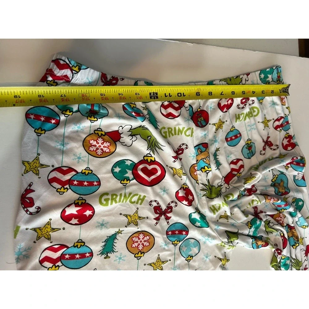 Dr Seuss The Grinch Pajama Set Girls XL 16-18 Nostalgic Christmas Holiday 2 Pc